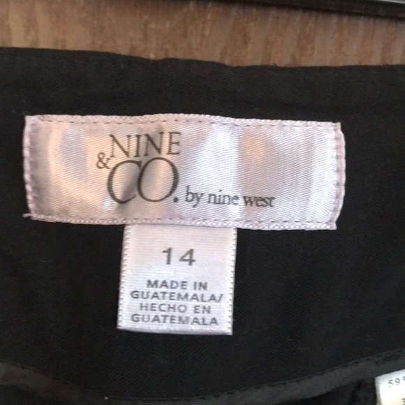 Nine & Co. size 14 Black Dress pants - Picture 5 of 6